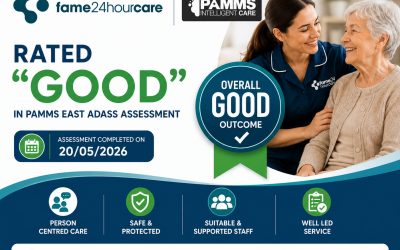 Fame 24 Hour Care Rated “GOOD” in PAMMS East ADASS Assessment (May 2026)