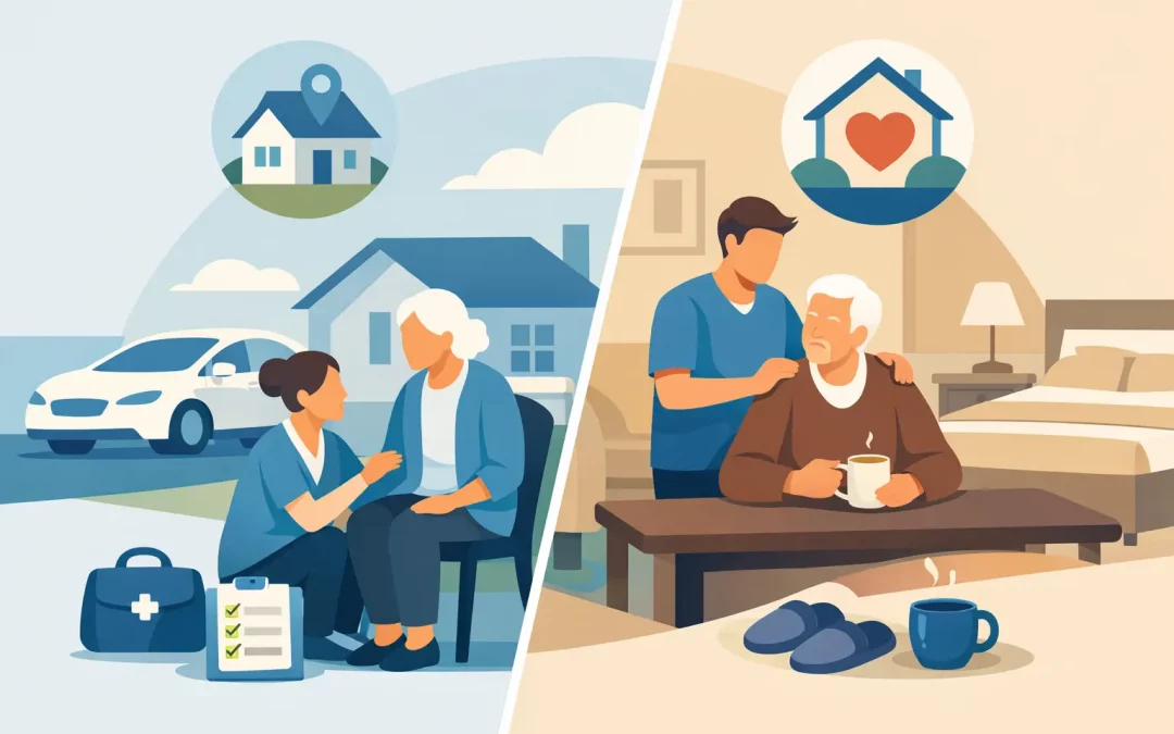 Difference Between Domiciliary Care and Live-in Care