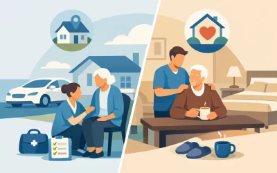 Difference Between Domiciliary Care and Live-in Care