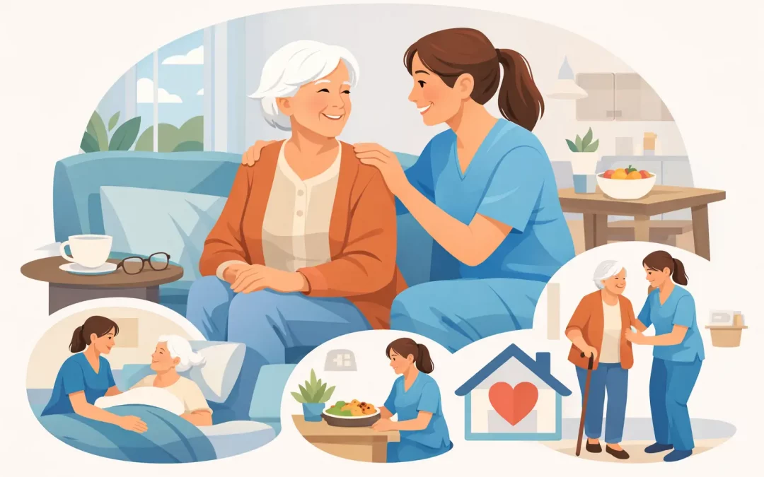 How Live-in Care Works for Support at Home